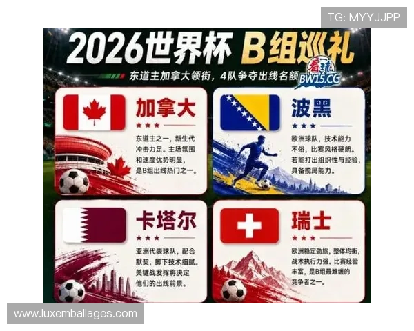 加拿大与波黑世界杯赛前分析：两队历史交锋、战术特点及比赛预测